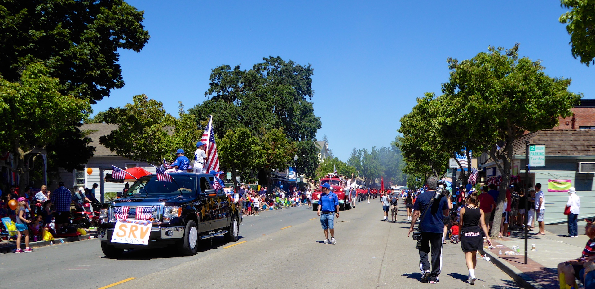 Danville, California on the 4th of July Parade