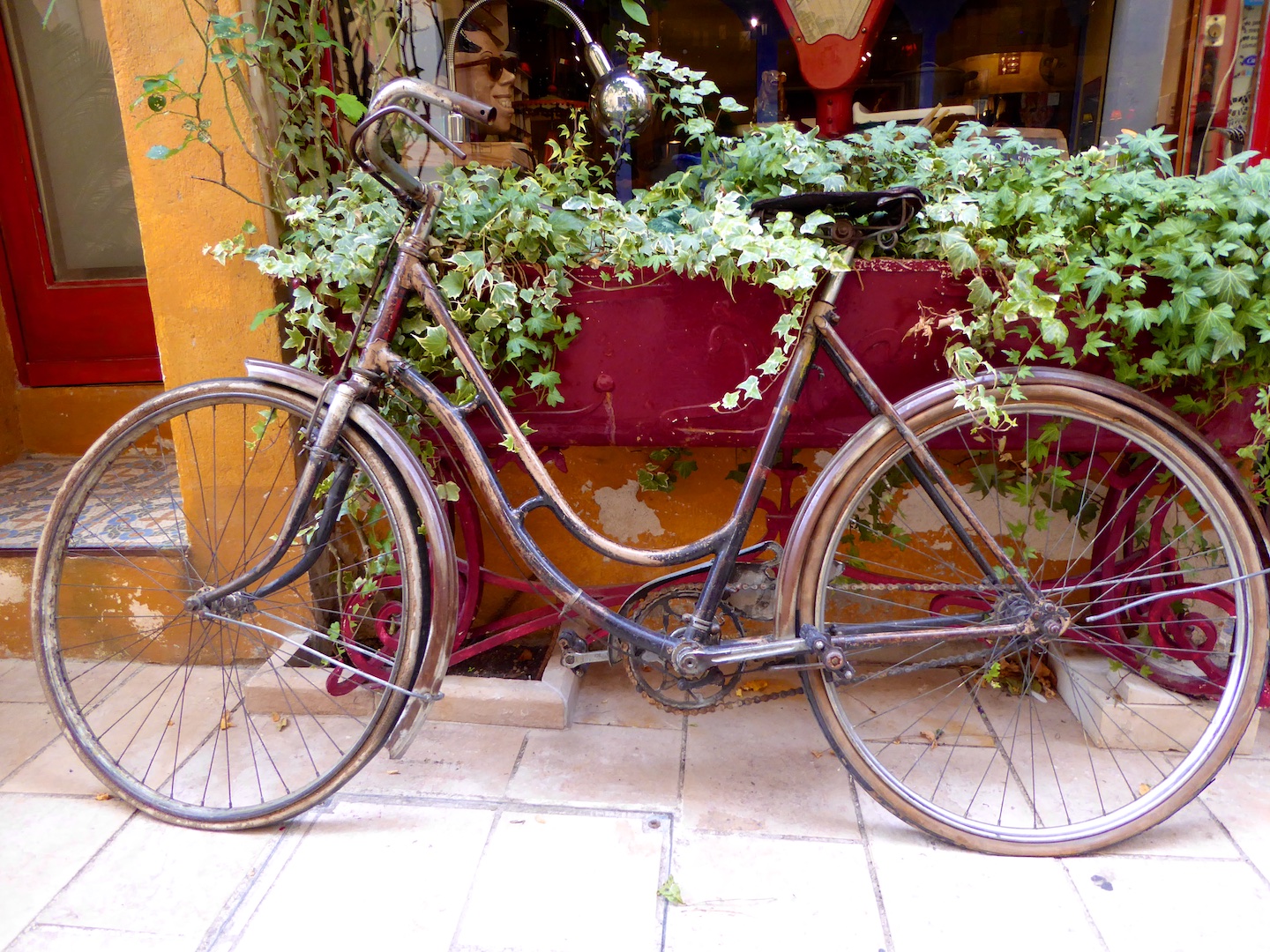 French bicycle in St Remy de Provence, Provence, France