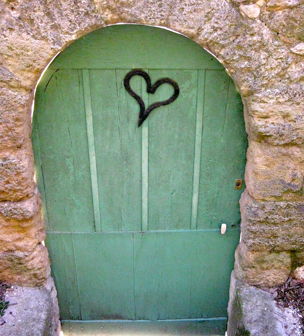 Doorway in Uzes, Languedoc Roussillon, France