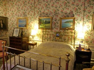 Room at Blenheim Palace where Winston Churchill was born