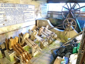 Paper production inside the Paper Mill in Fontaine de Vaucluse, France