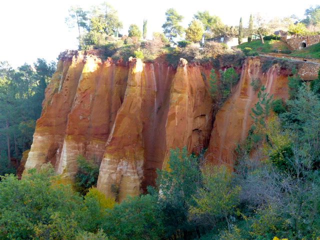 The Gorge in Rousillon, Luberon, Provence, France