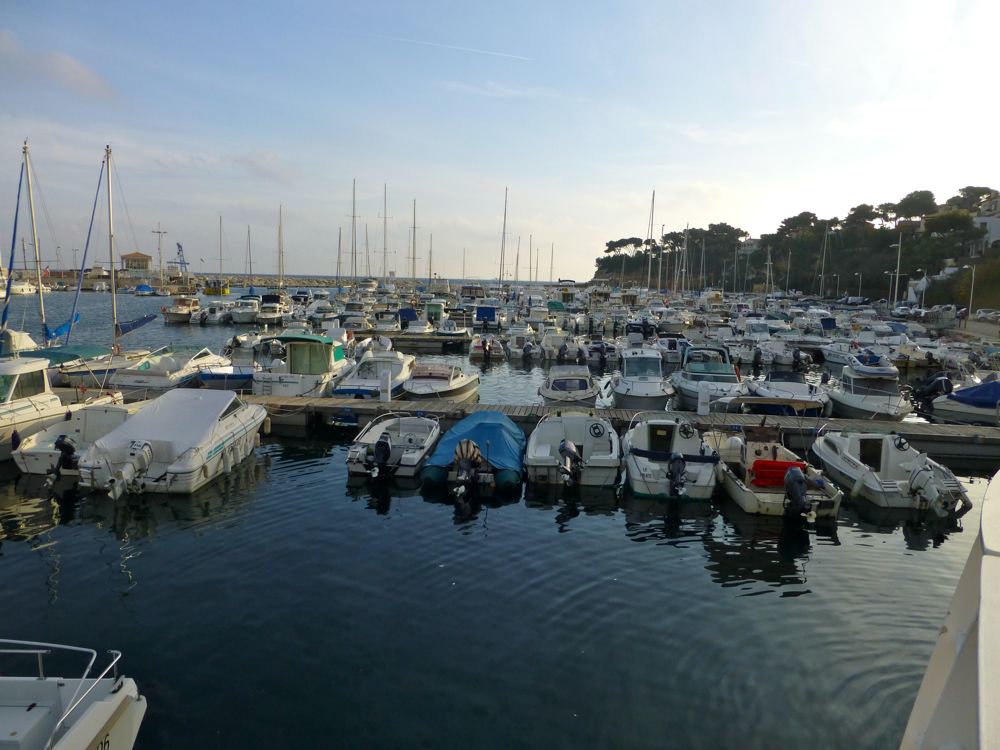 The harbor at Carry le Rouet near Marseilles, Provence, France