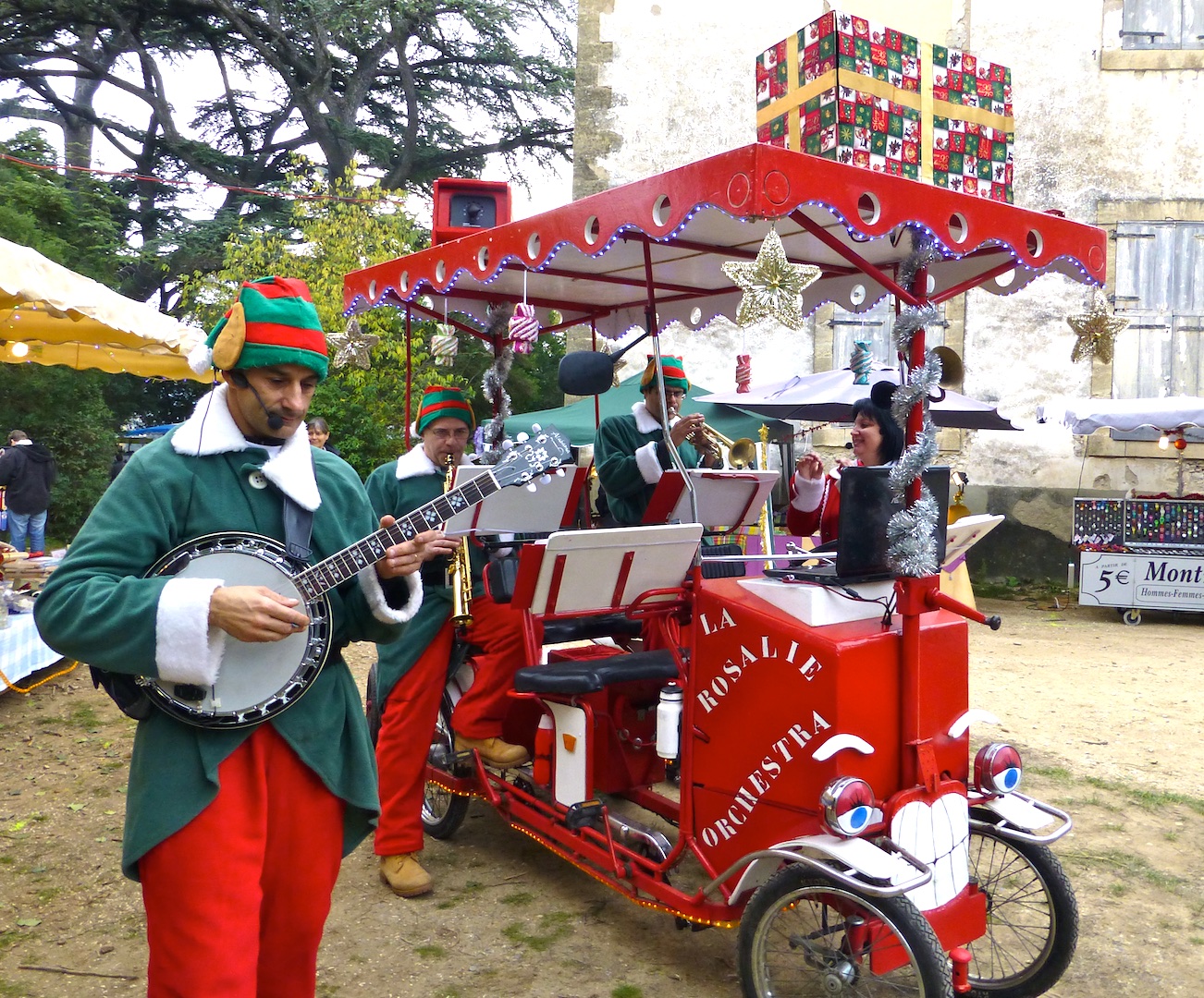 Christmas market in Luberon, Provence