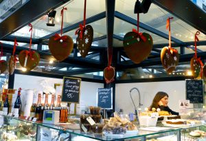 Gingerbreads in Copenhagen's glass market