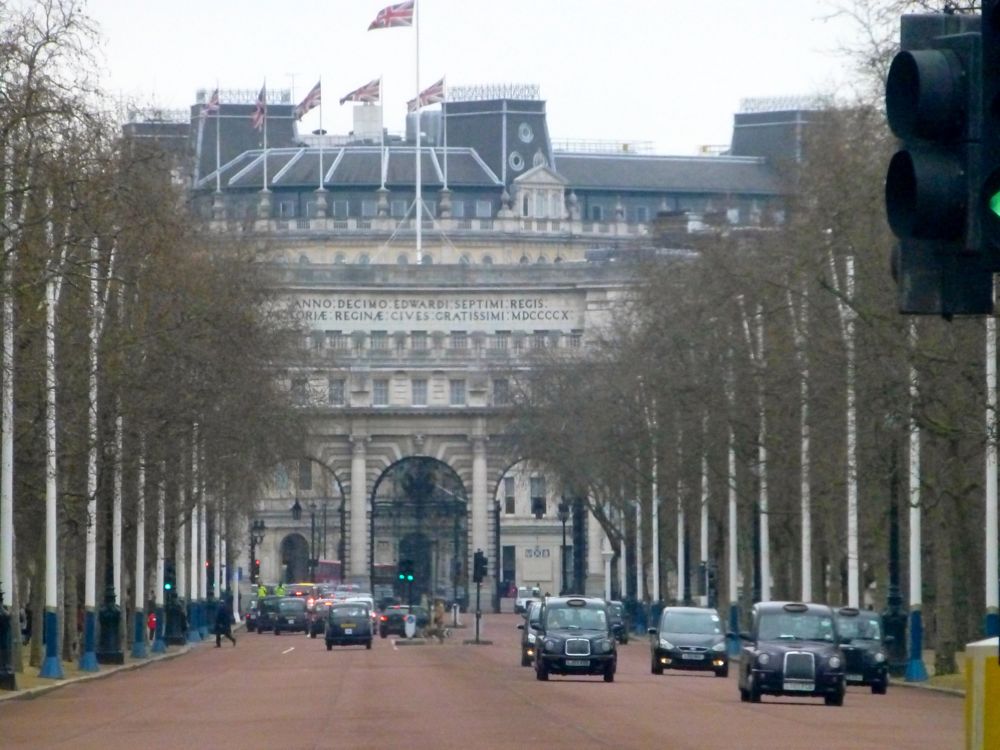Admiralty Arch, The Mall, London, England, Christmas 2012