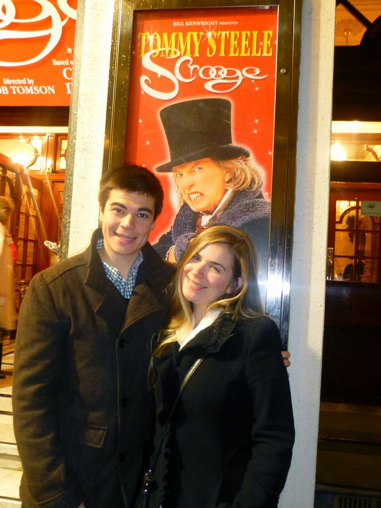 Scrooge at the Palladium Theatre, London, England
