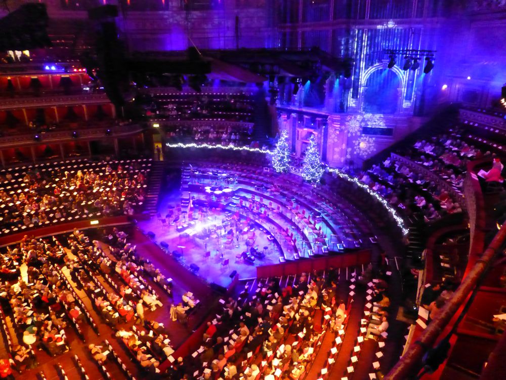 Christmas Concert in Royal Albert Hall, London, England, December 2012