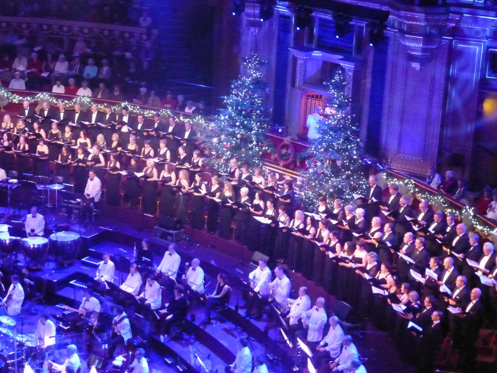 Christmas Concert in Royal Albert Hall, London, England, December 2012