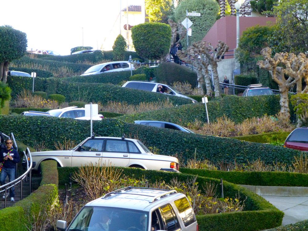 Lombard Street, San Francisco California, USA