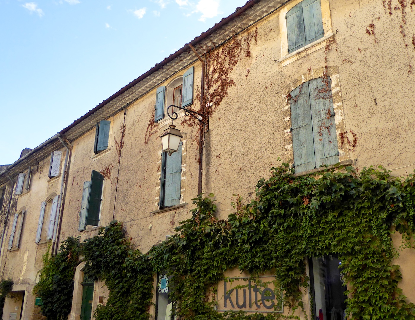 Shutters in Lourmarin, Luberon, Provence, France