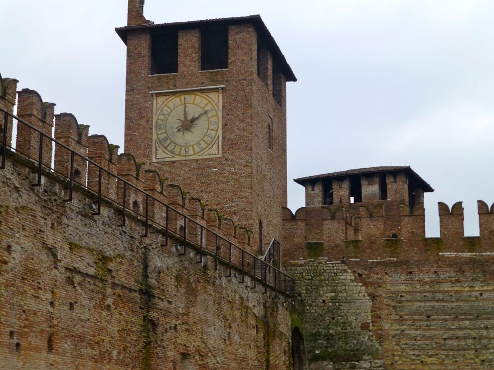 Clock tower of Castelvecchio, Verona