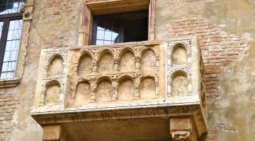 Juliette's Balcony, Verona, Italy