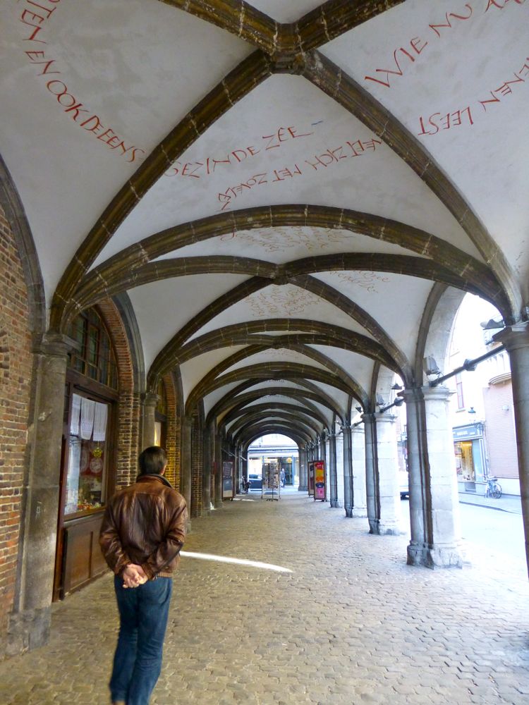 Archways of Bruges, Belgium