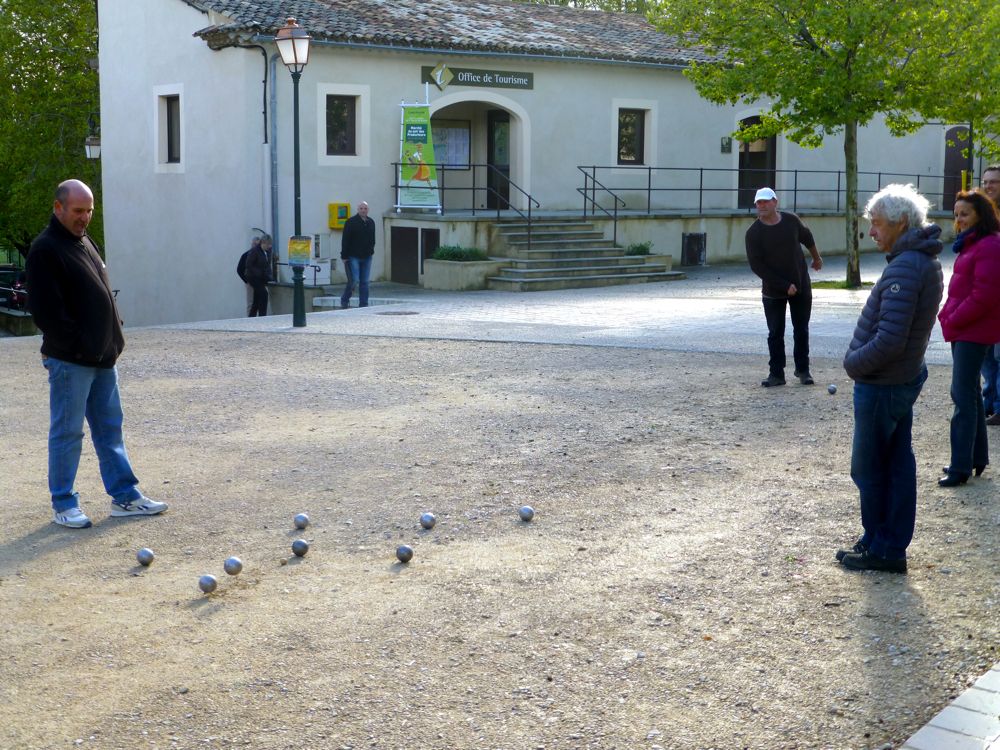 Boules in Lourmarin, Luberon Provence, France