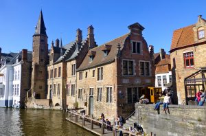 Bruges, Belgium by the canal