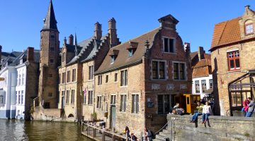 Bruges, Belgium by the canal