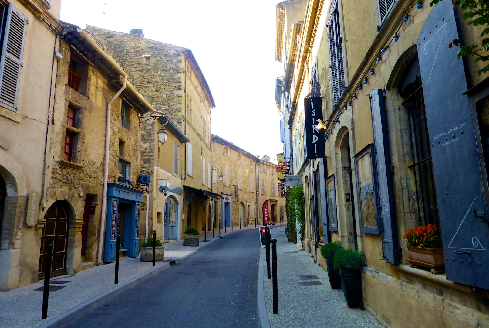 Street in Lourmarin, Luberon, Provence, France