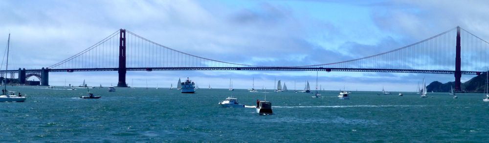 The Golden Gate Bridge @ America's Cup 2013 San Francisco