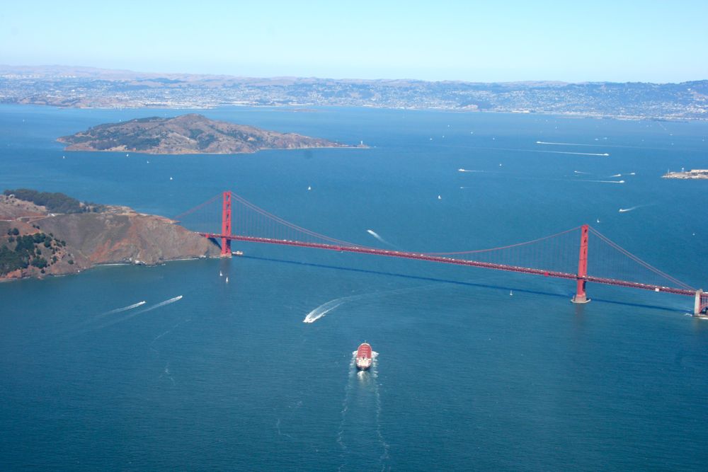 Entrance to the Golden Gate San Francisco
