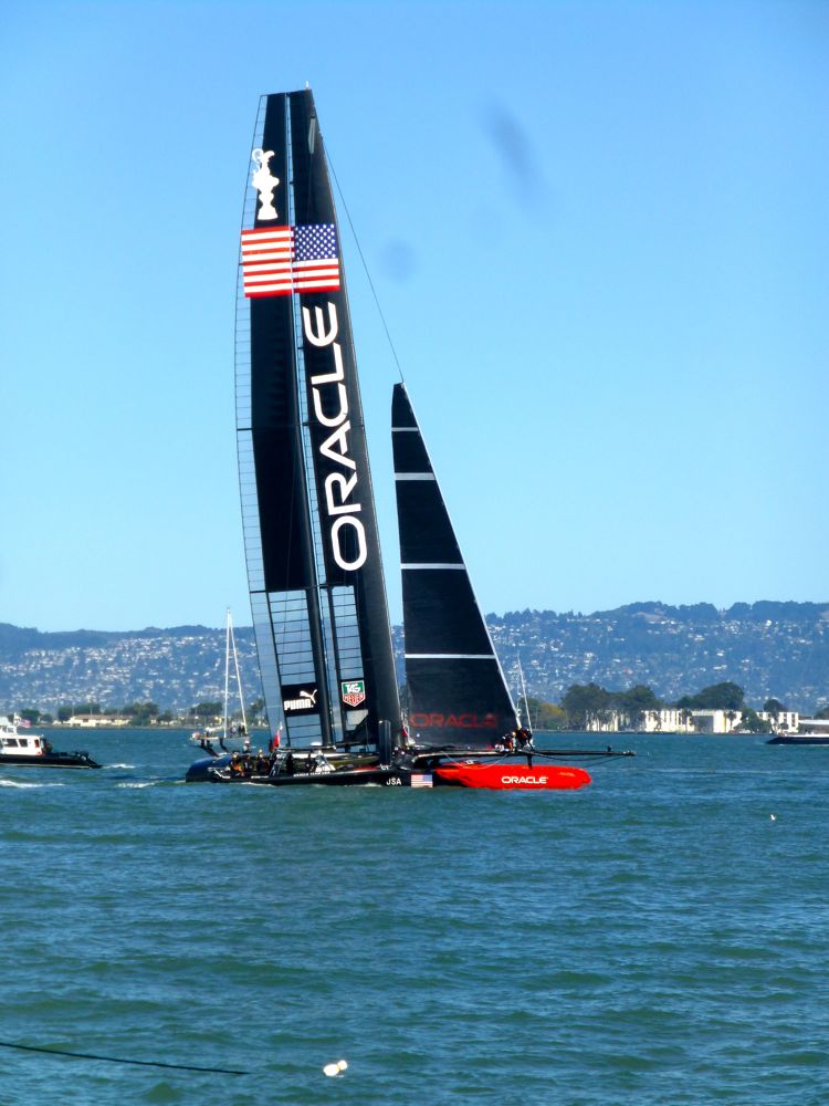 Team USA Oracle, at America's Cup