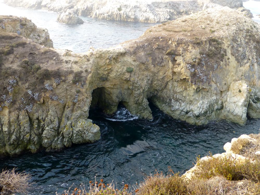 An inlet at Bird Island Point Lobos Carmel. California, USA