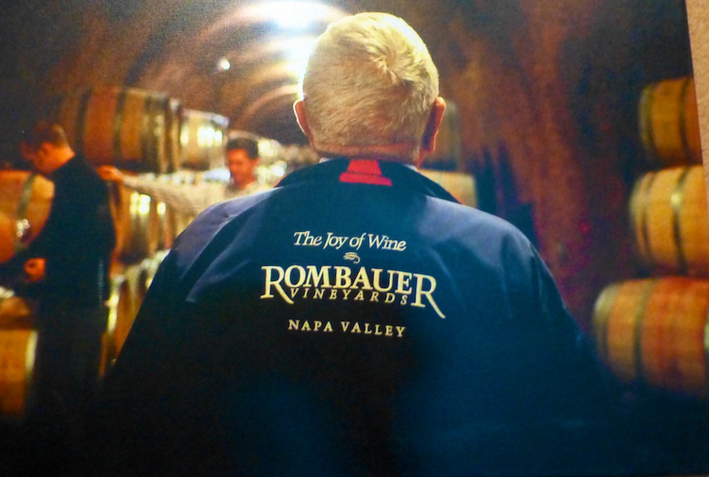 Joy of wine Rombauer, winery, Napa Valley