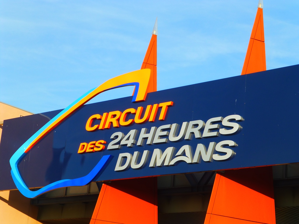 Entrance to Le Mans Circuit, 2014