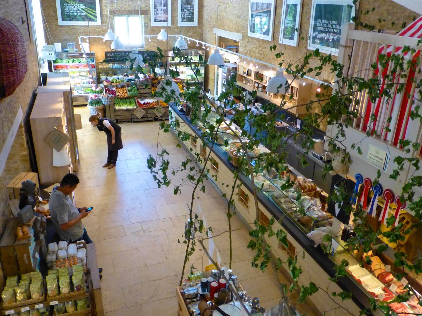 The Deli at Daylesford Barns in the Cotswolds