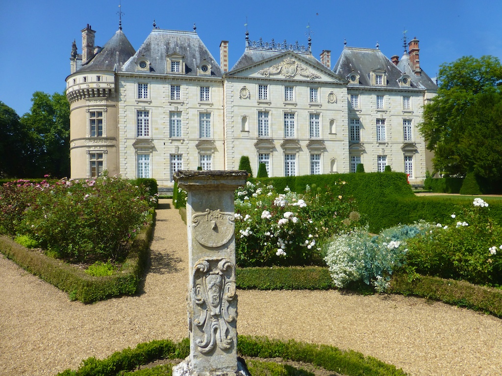 From the garden at Chateau Le Lude, Loir Valley, France