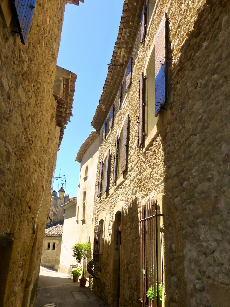 Streets of Lourmarin, the Luberon, Provence, France