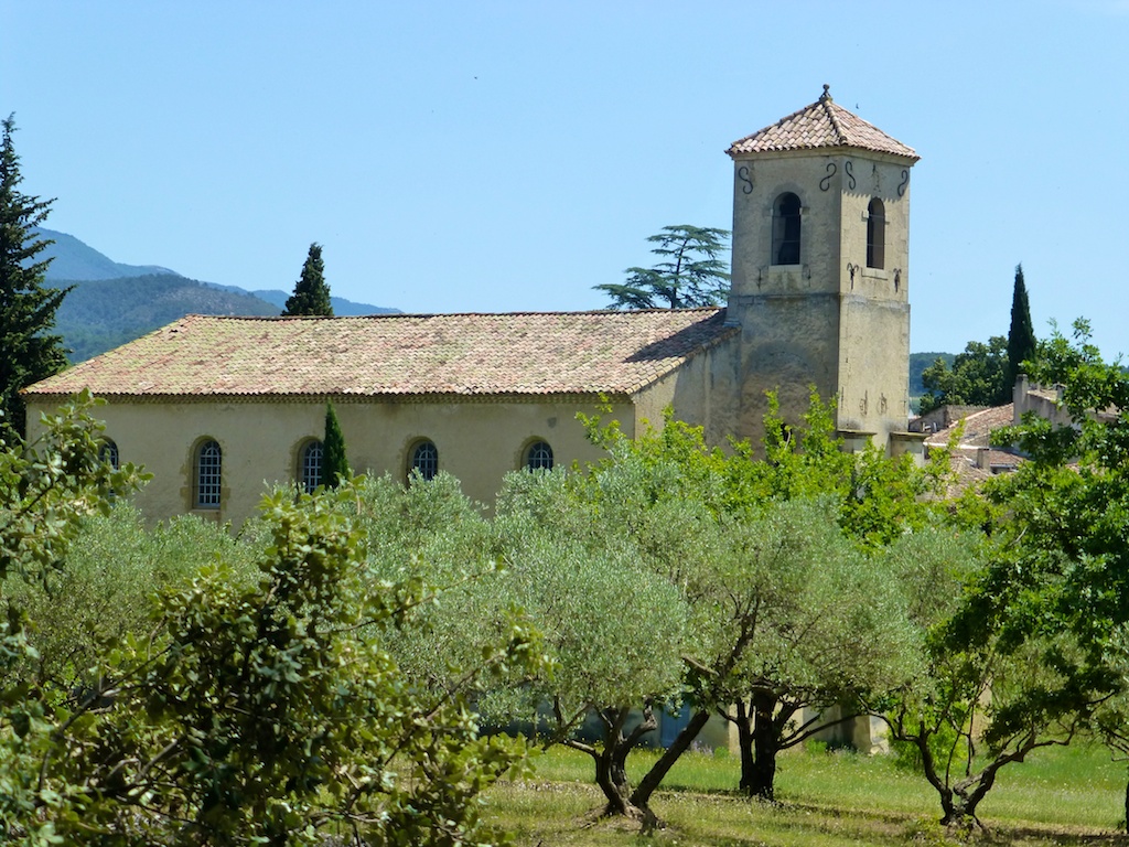 The church in Lourmarin, the Vaucluse, France