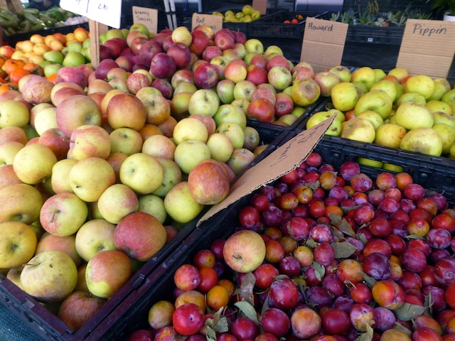 Fall apples at the Danville, Califronia, Farmers Market