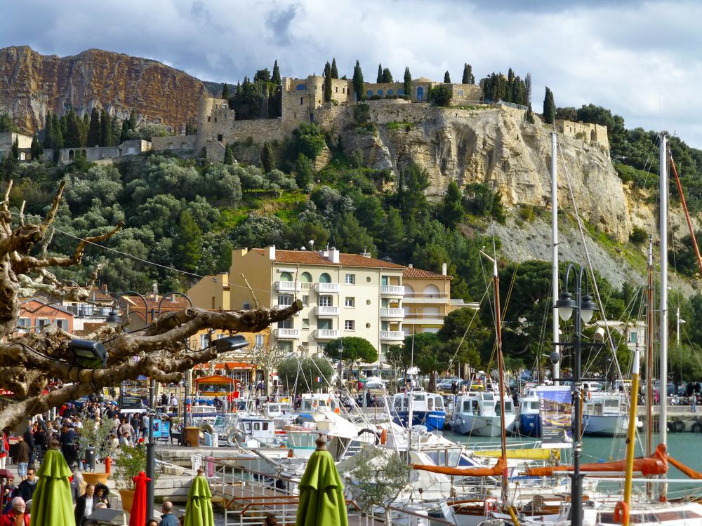 Cassis, on the Mediterranean, France