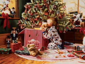 Christmas morning