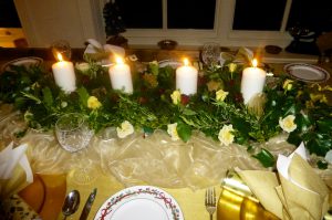 Christmas table