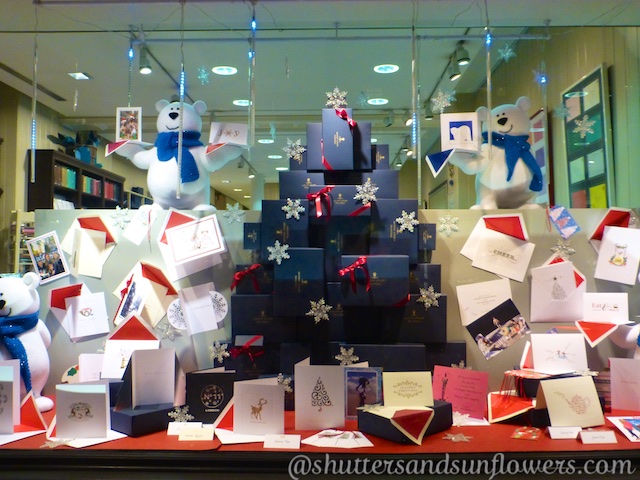 London Stationers at Christmas