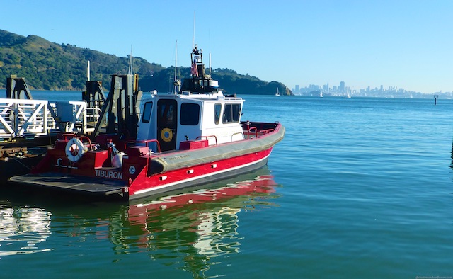 The Tiburon fire boat