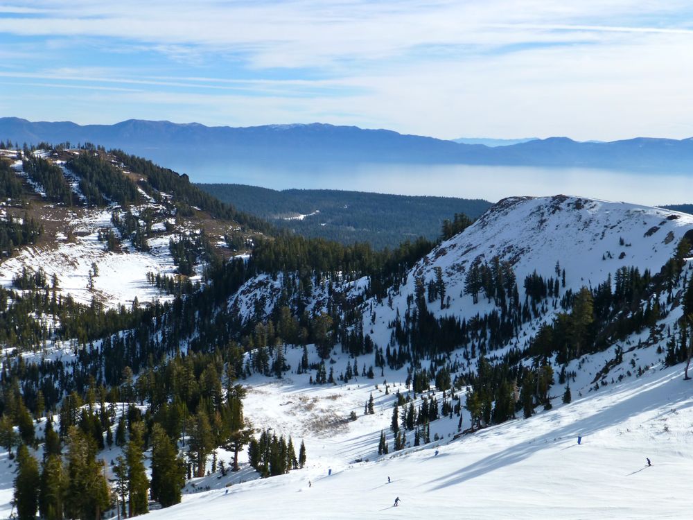 Ski Slopes of North Lake Tahoe, California