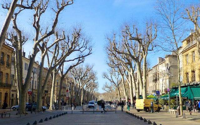 Cours de Mirabeau, Aix-en-Provence