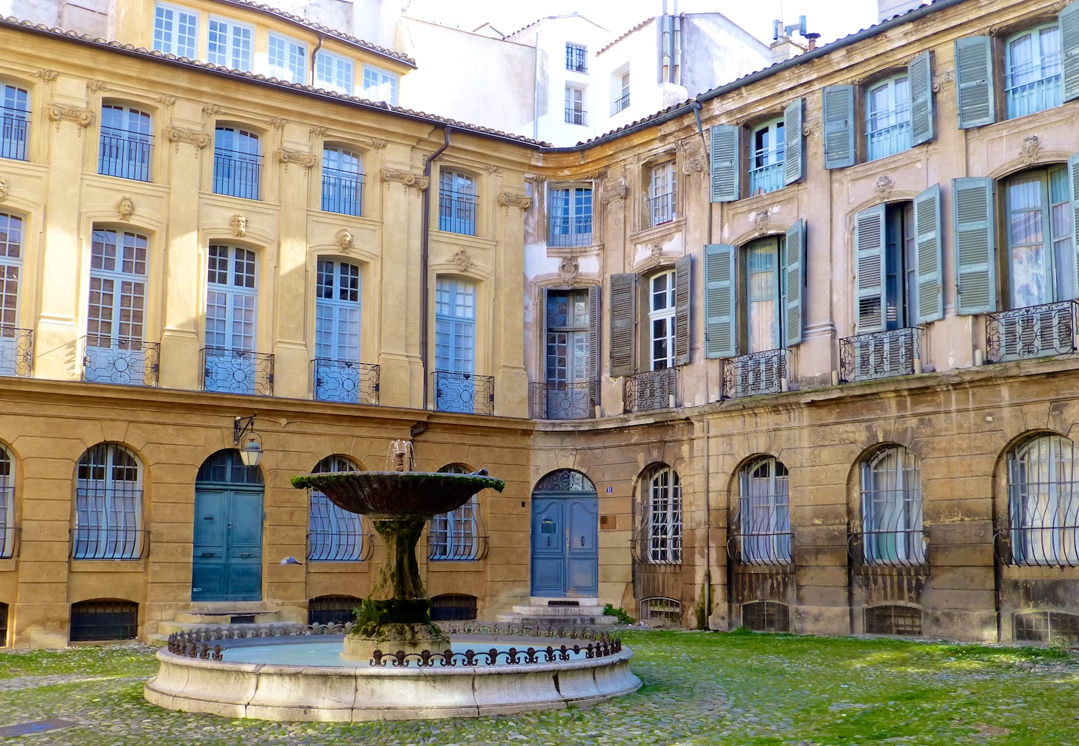 In Aix-en-Provence, Bouche de Rhone, Provence, France