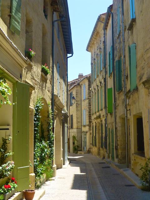 A medieval street, Provence, France