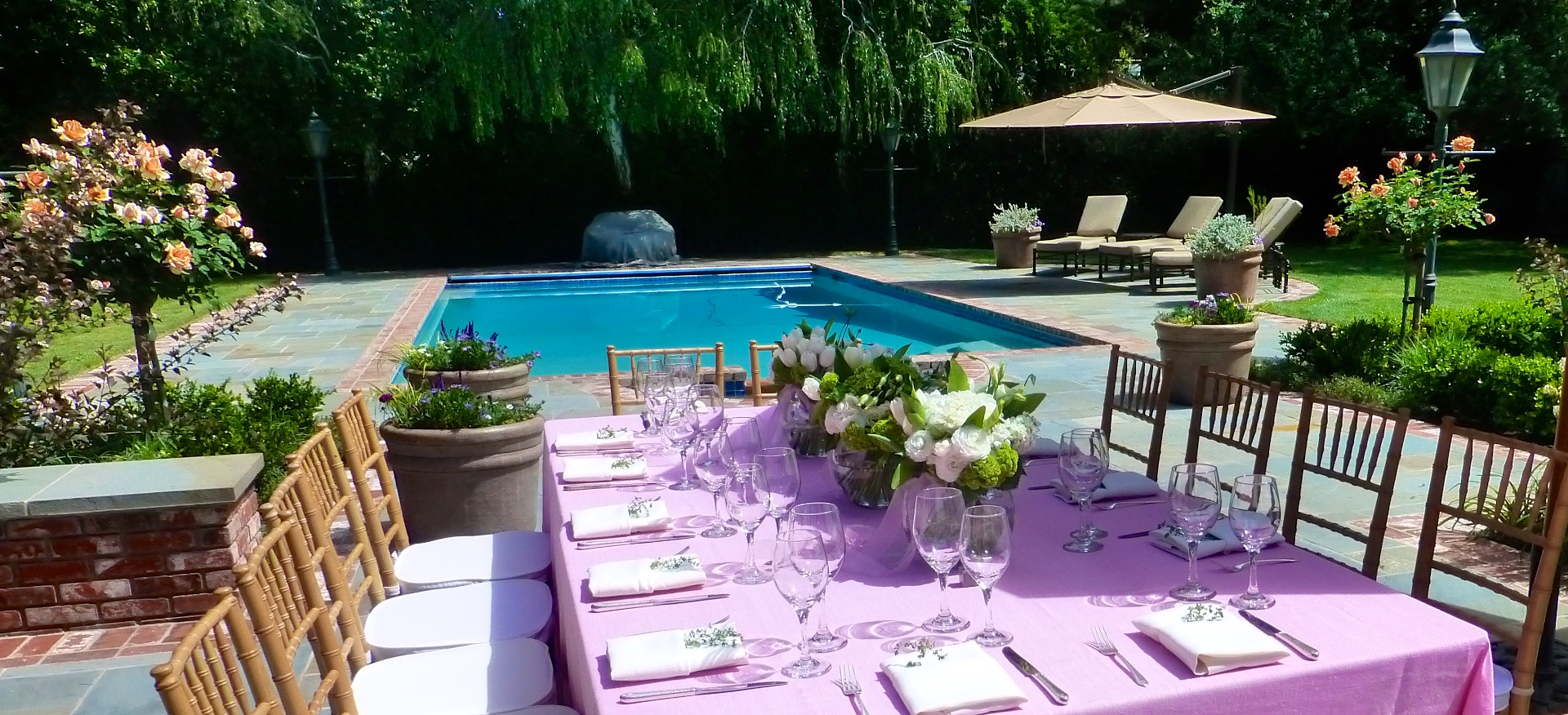 The table at the Wedding Shower