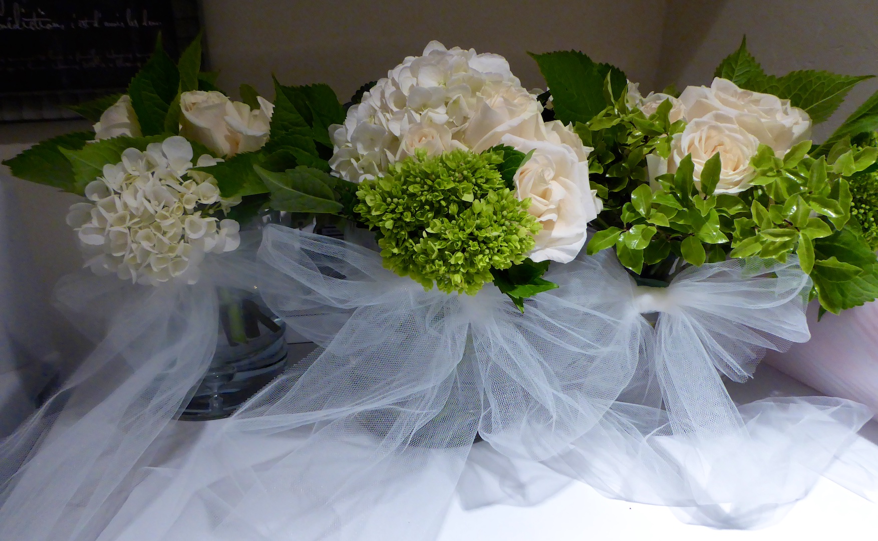 Wedding flower arrangements, San Francisco Wedding, California, USA