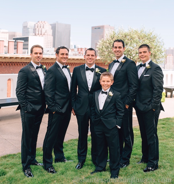 The Groom and his groomsmen