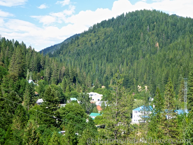Historic Downieville, a Californian gold rush town