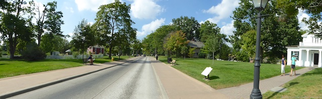 The streets of Greenfield Village