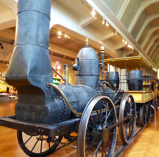 1831 De Witt Clinton steam train 