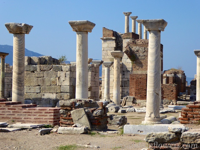 Ruins of the Basilica of St John, Seluck, near Ephesus,Turkey