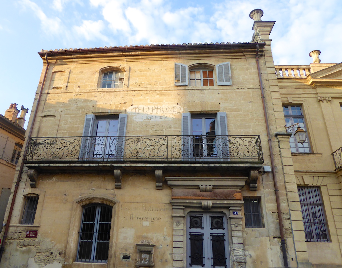 Telephone Exchange in Uzes, Languedoc Roussillon, France